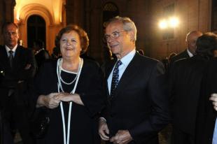 AnnaMaria Cancellieri e il marito Nuccio Peluso
